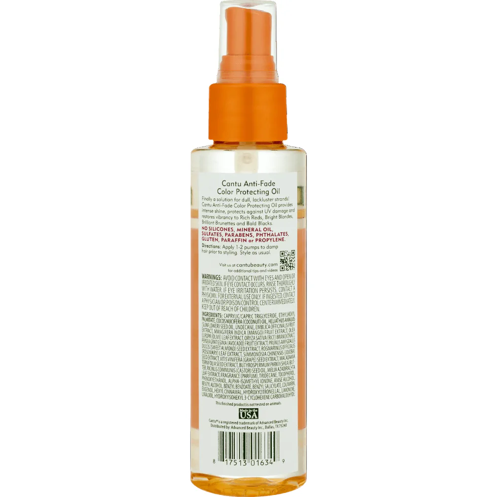 Cantu Anti-Fade Amla Oil 4oz | Color Protect & UV Shield Shine - Image 2