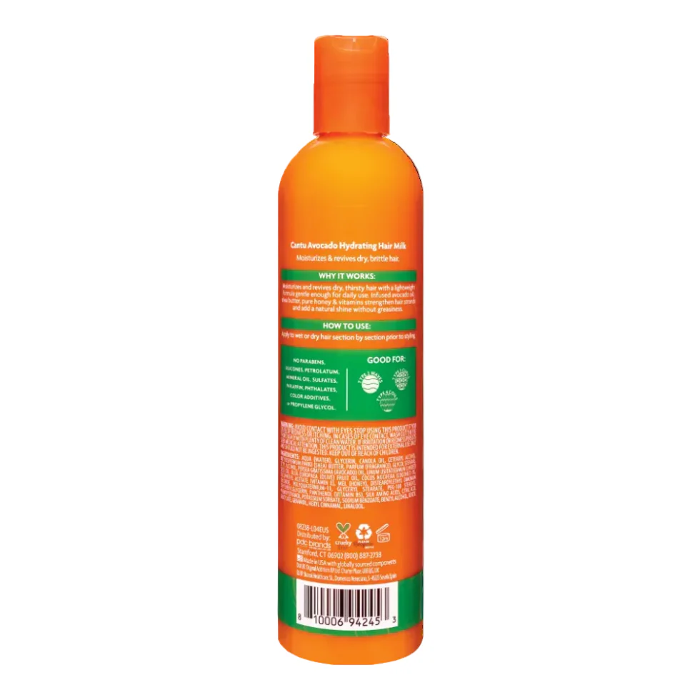 Cantu Avocado Hydrating Hair Milk 355ml | Lightweight Moisturizer - Image 2