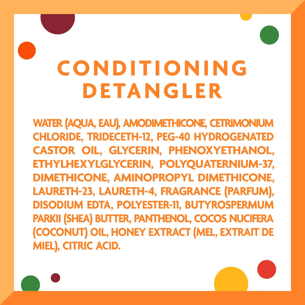 Cantu Kids Conditioning Detangler 6oz | Soften & Detangle Curls - Image 3
