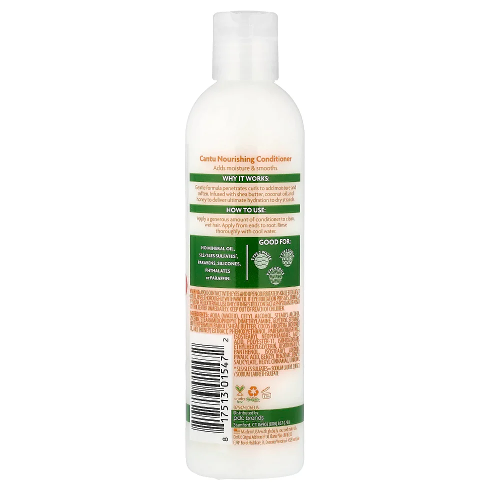 Cantu For Kids Nourishing Conditioner 8oz | Moisturize & Detangle Hair - Image 2