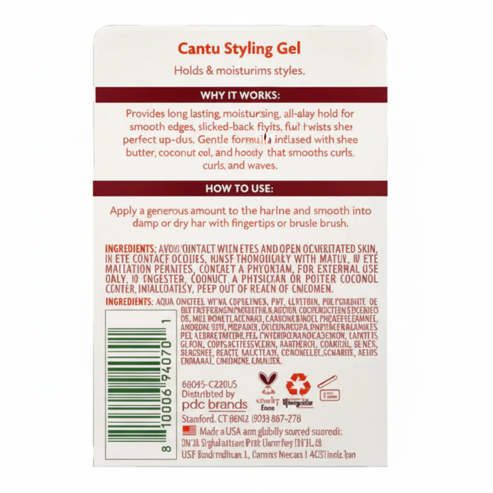 Cantu for Kids Styling Gel 2.25oz | Moisturize, Hold & Define Curls - Image 5