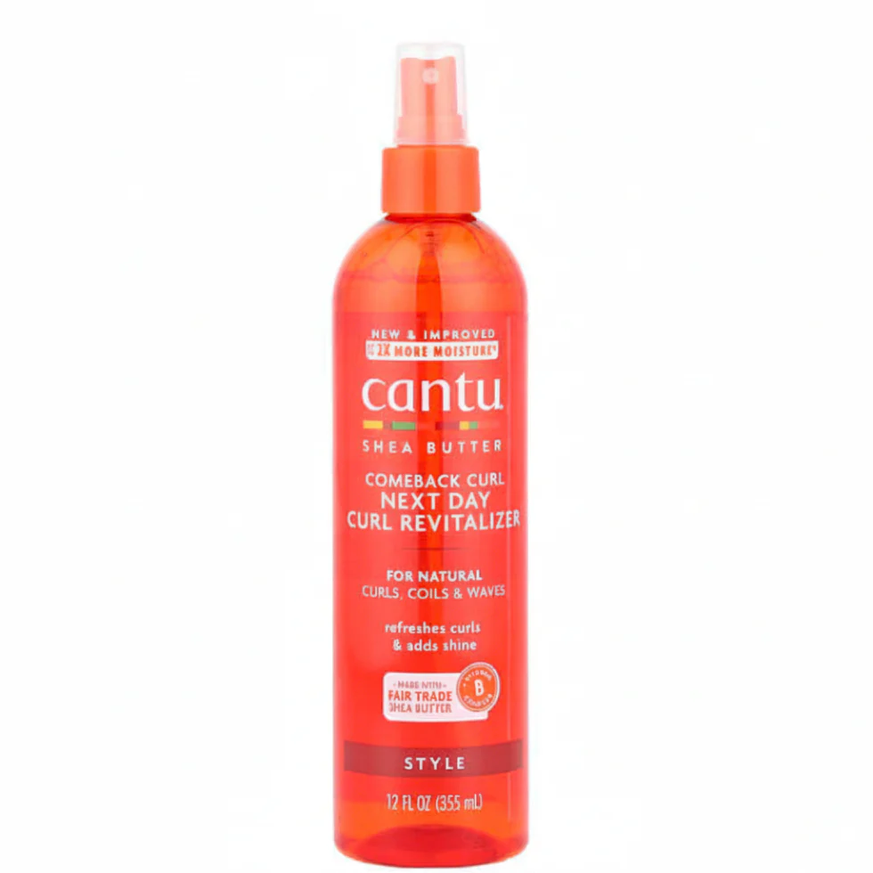 Cantu Comeback Curl Spray 12oz | Next Day Curl Revitalizer