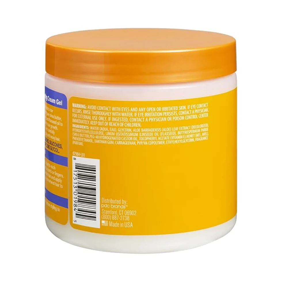 Cantu Flaxseed Cream Gel 16oz | Define Curls with Flexible Hold - Image 4