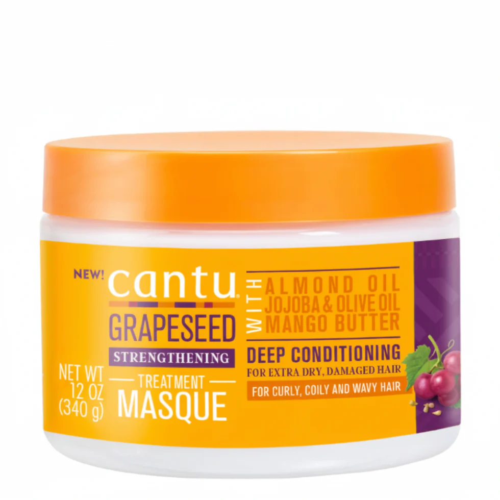 Cantu Grapeseed Treatment Masque 12oz | Repair & Strengthen Hair