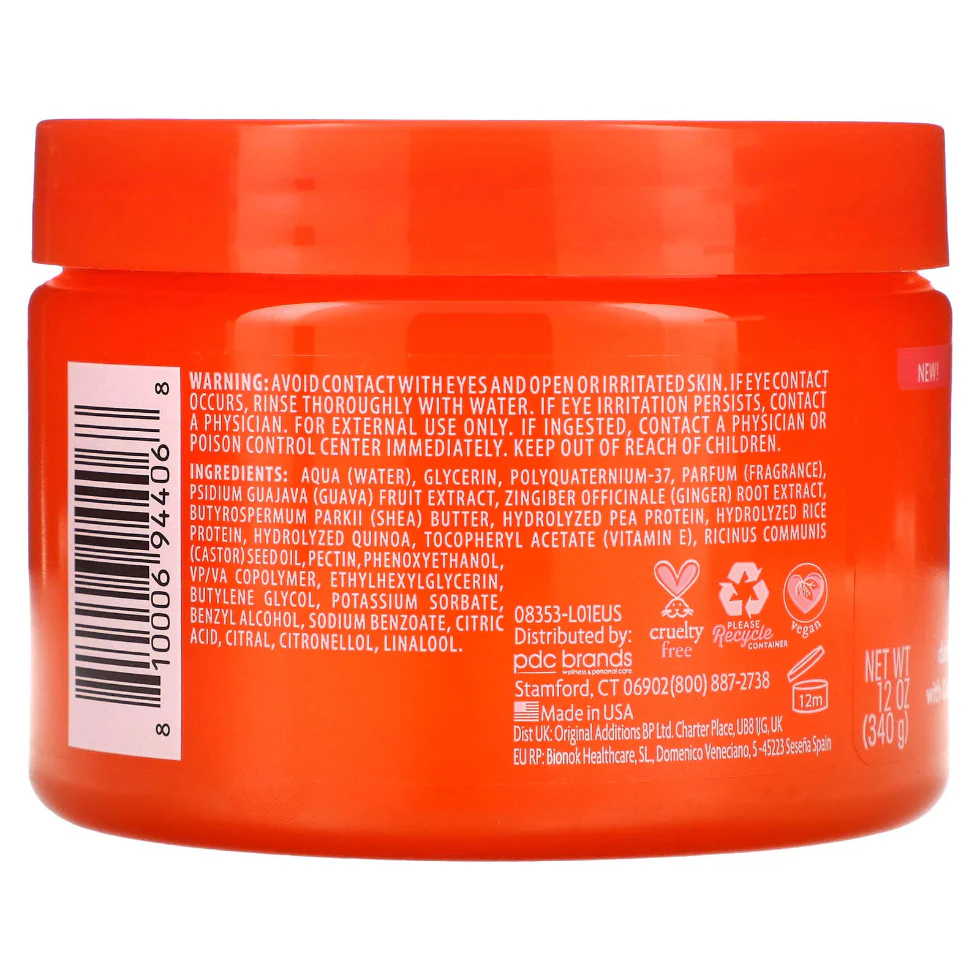 Cantu Guava Style & Strengthen Cream Gel 340g | Define & Strengthen Curls - Image 3