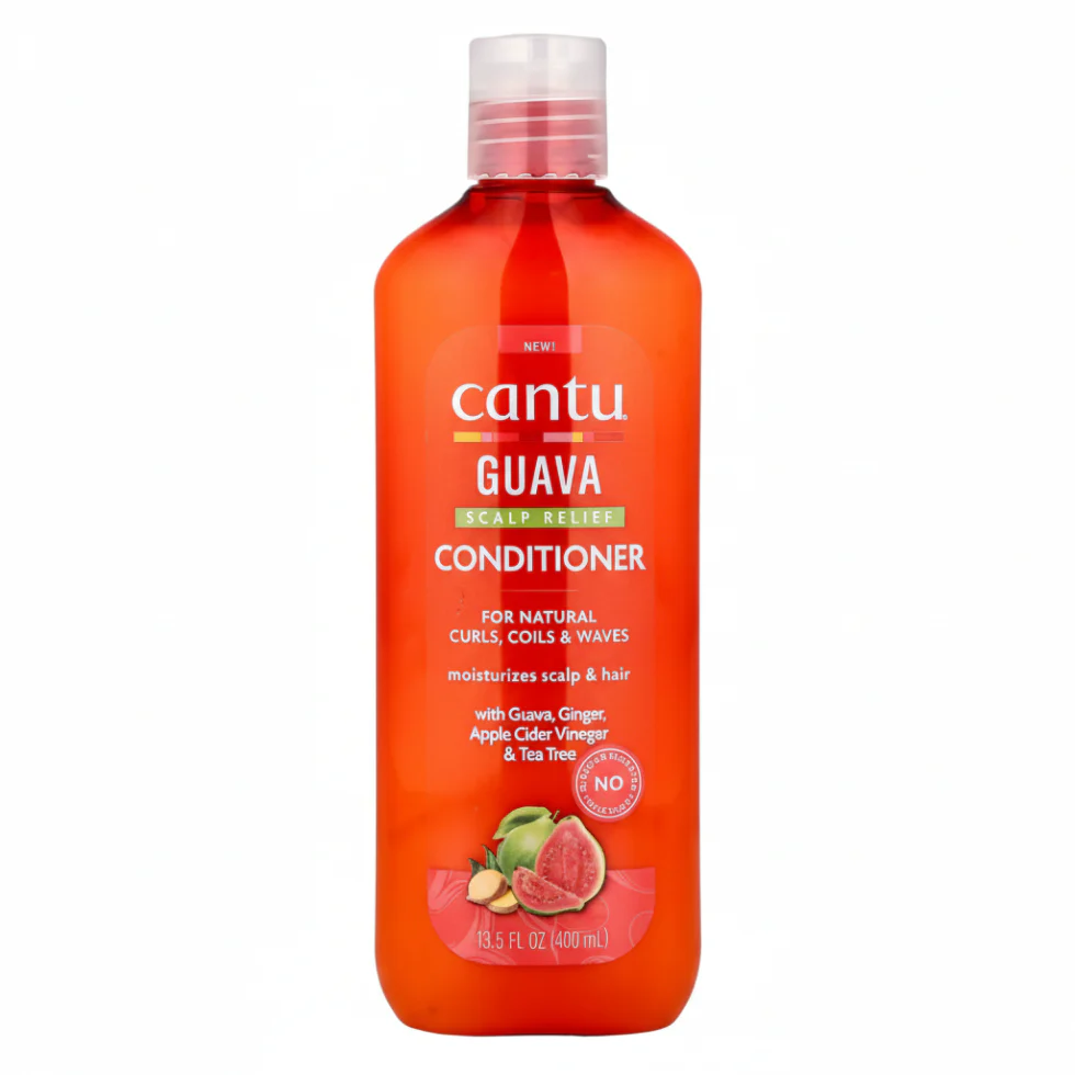 Cantu Guava Scalp Relief Conditioner 13.5oz | Itchy Dry Scalp Care