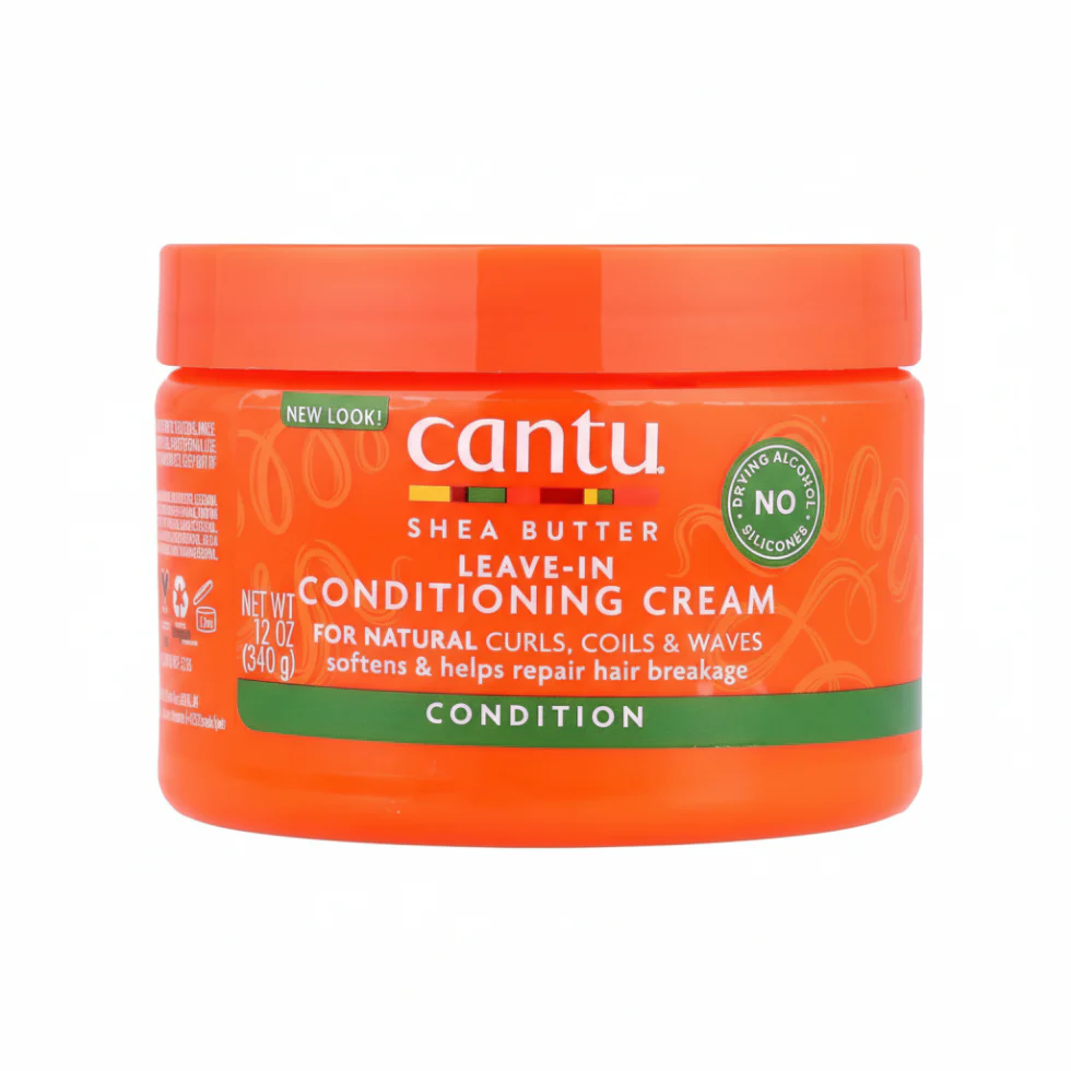 Cantu Leave-In Conditioning Cream 12oz | Repair & Moisturize Curls