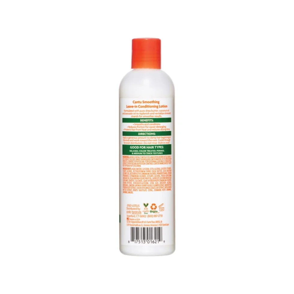 Cantu Smoothing Leave-In Lotion 10oz | Frizz Control & Moisture - Image 2