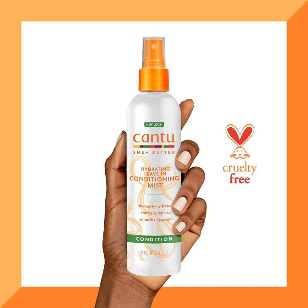 Cantu Leave-In Conditioning Mist 8oz | Hydrating Moisture Boost - Image 3