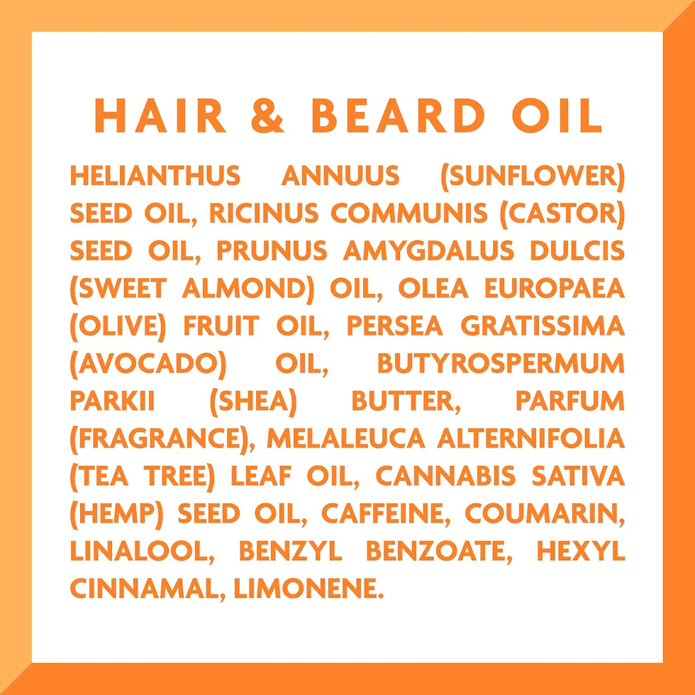 Cantu Men’s Hair & Beard Oil 3.4oz | Moisturize & Shine Curls - Image 3