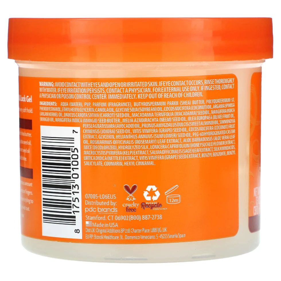 Cantu Twist & Lock Gel 13oz | Moisturize & Define Curls - Image 3