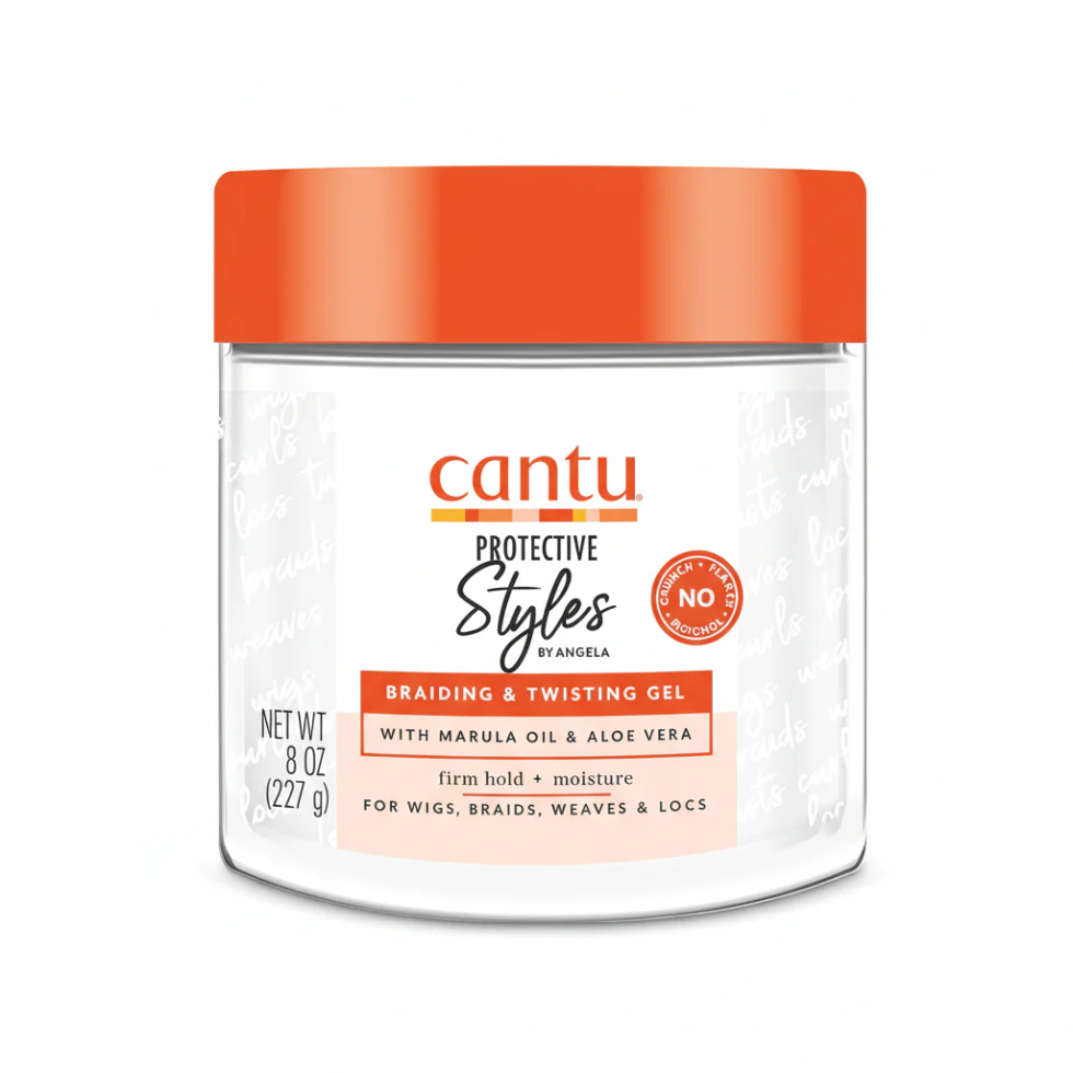 Cantu Protective Styles Braiding & Twisting Gel 227g | Hold & Moisture
