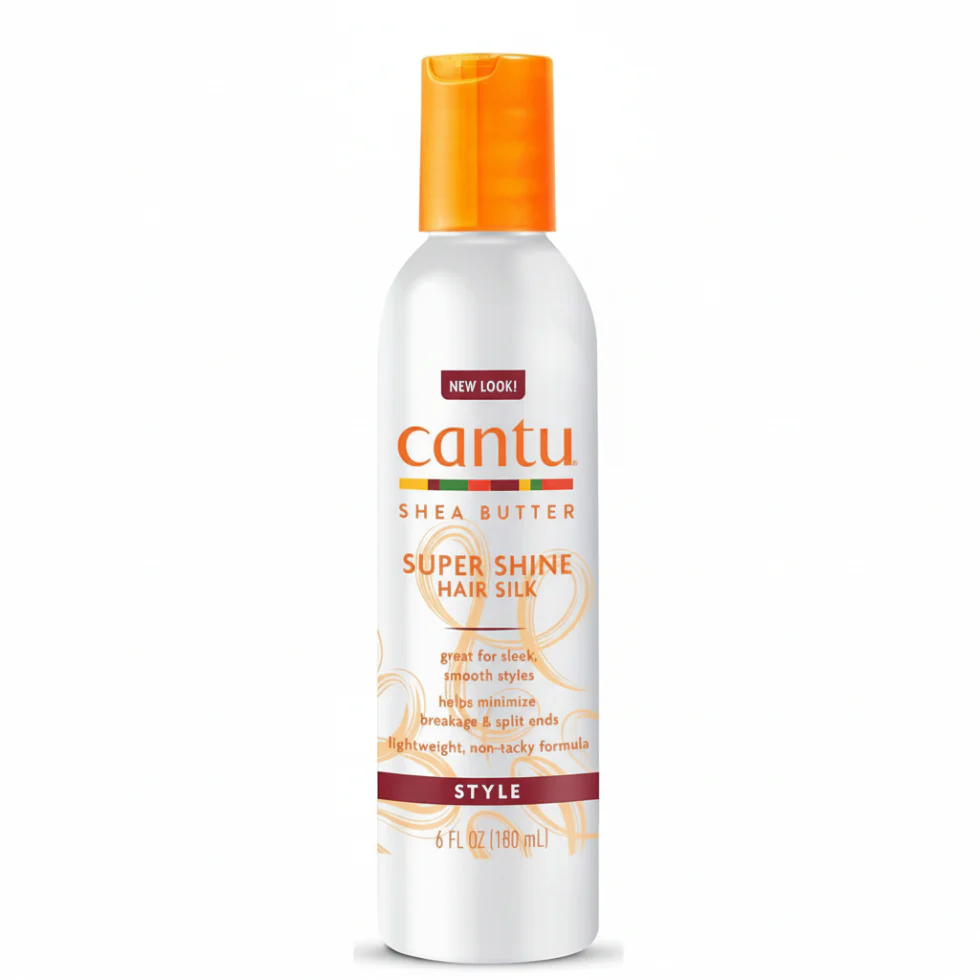 Cantu Shea Butter Super Shine Hair Silk 6oz | Lightweight Shine & Moisture