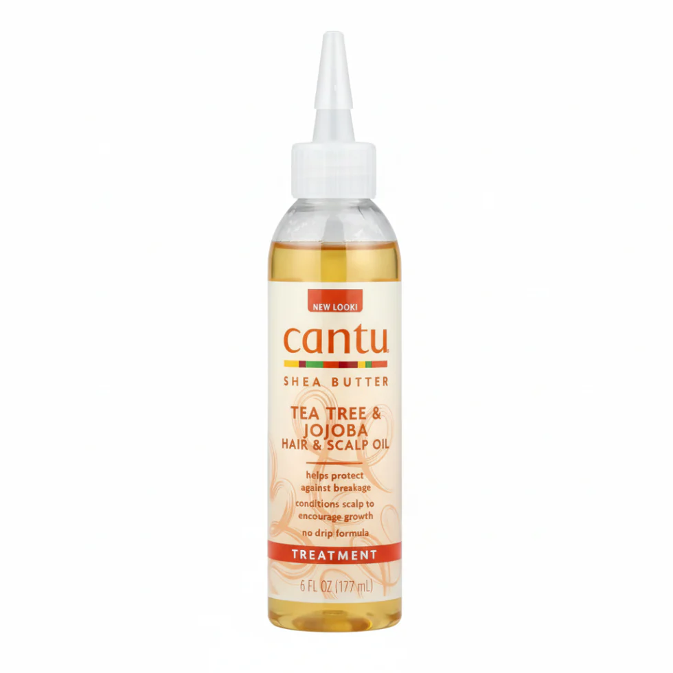 Cantu Tea Tree & Jojoba Hair & Scalp Oil 180ml | Growth & Strength