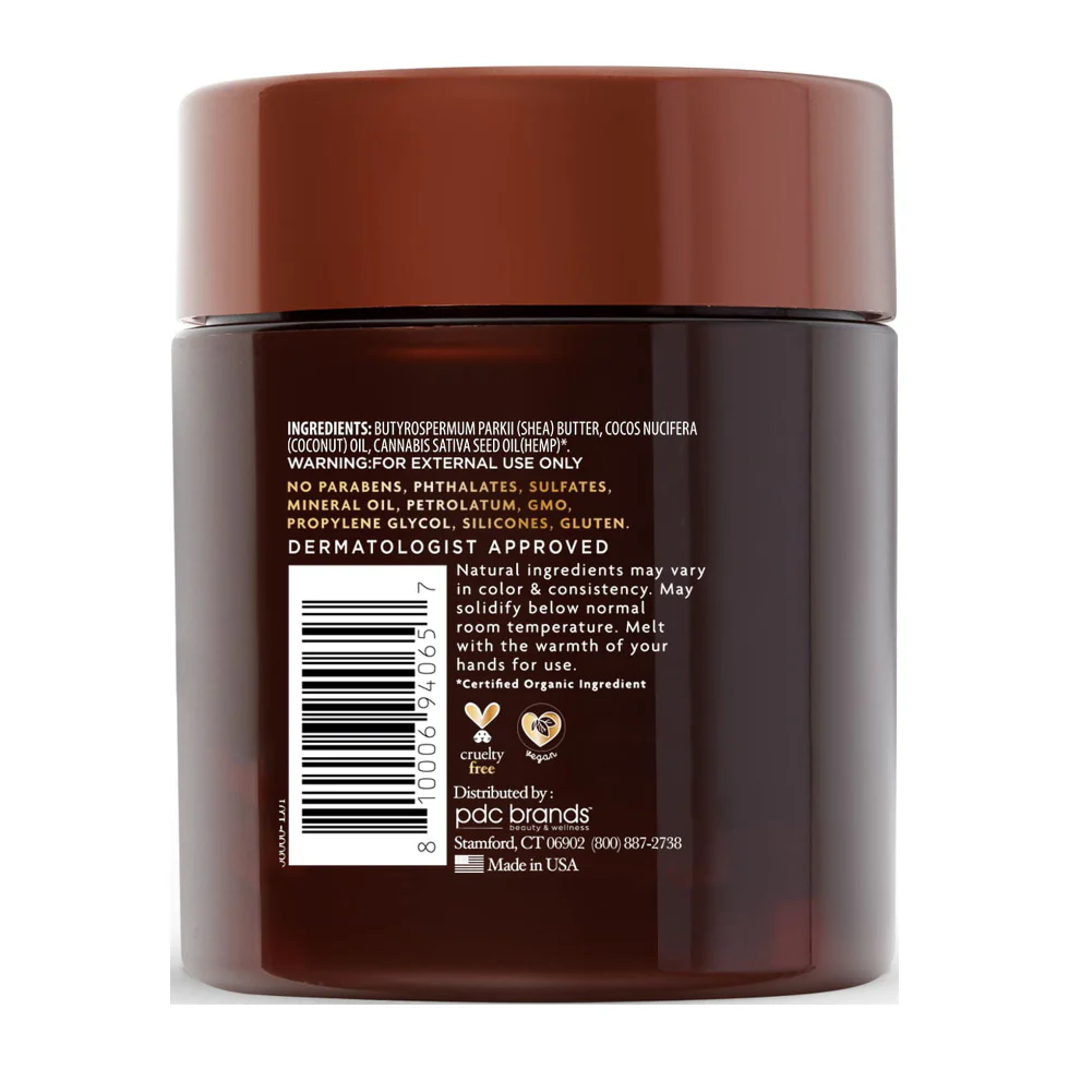 Cantu Hemp Seed Oil Raw Blend 156g | Skin & Hair Hydration Therapy - Image 2