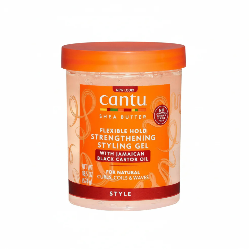 Cantu Flexible Hold Gel 18.5oz | Jamaican Black Castor Oil Styling Gel