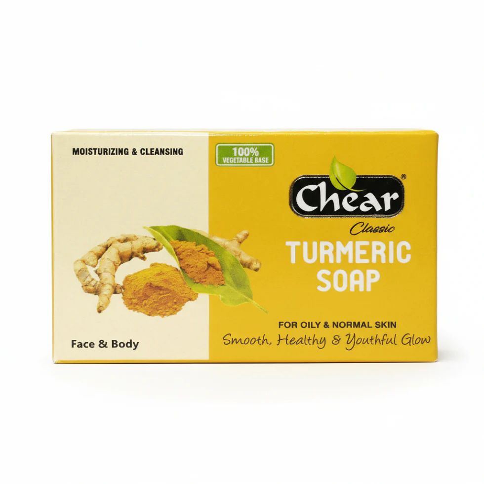Chear Classic Turmeric Soap 150g | Antiseptic Glow & Skin Brightening