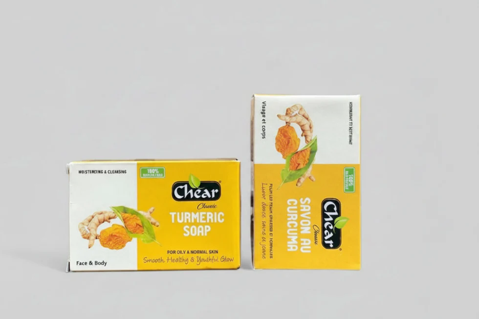 Chear Classic Turmeric Soap 150g | Antiseptic Glow & Skin Brightening - Image 2