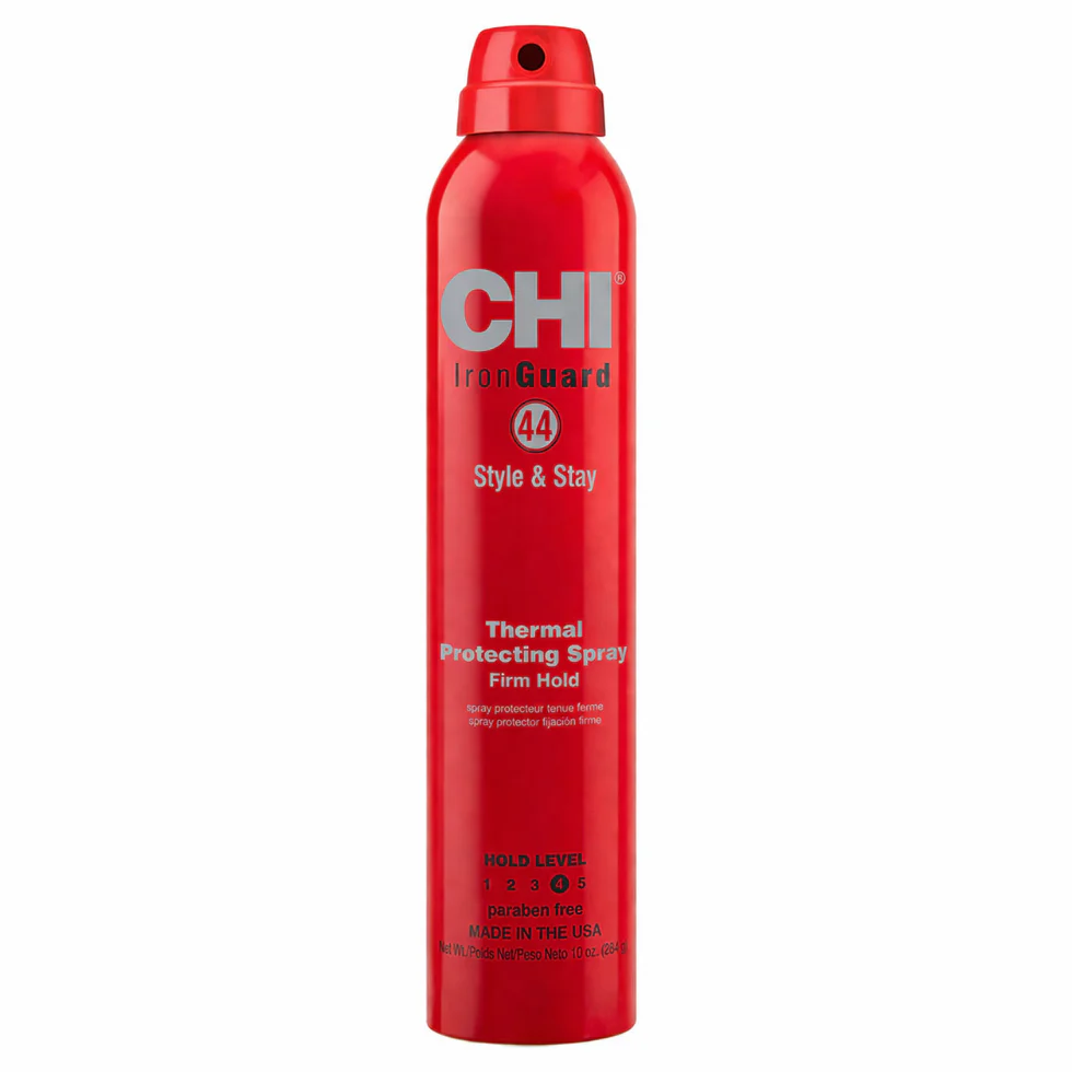 CHI 44 Iron Guard Thermal Protection Spray 10oz | Heat Defense Firm Hold Hair
