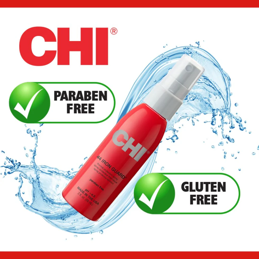CHI 44 Iron Guard Thermal Protection Spray 8oz | Heat Protectant Hair Care - Image 2