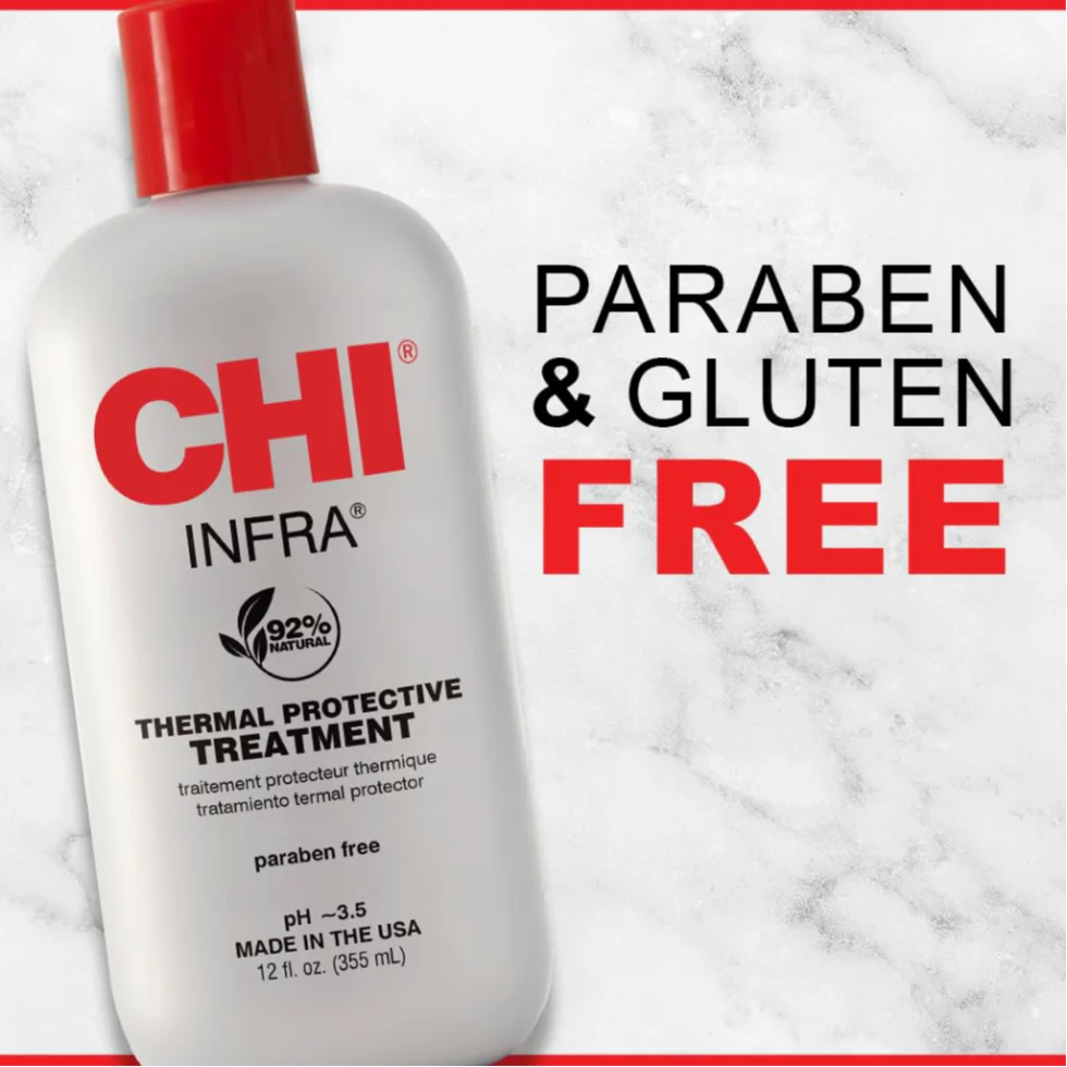 CHI Infra Thermal Protective Treatment 12oz | Heat Color Protection Hair Serum - Image 2
