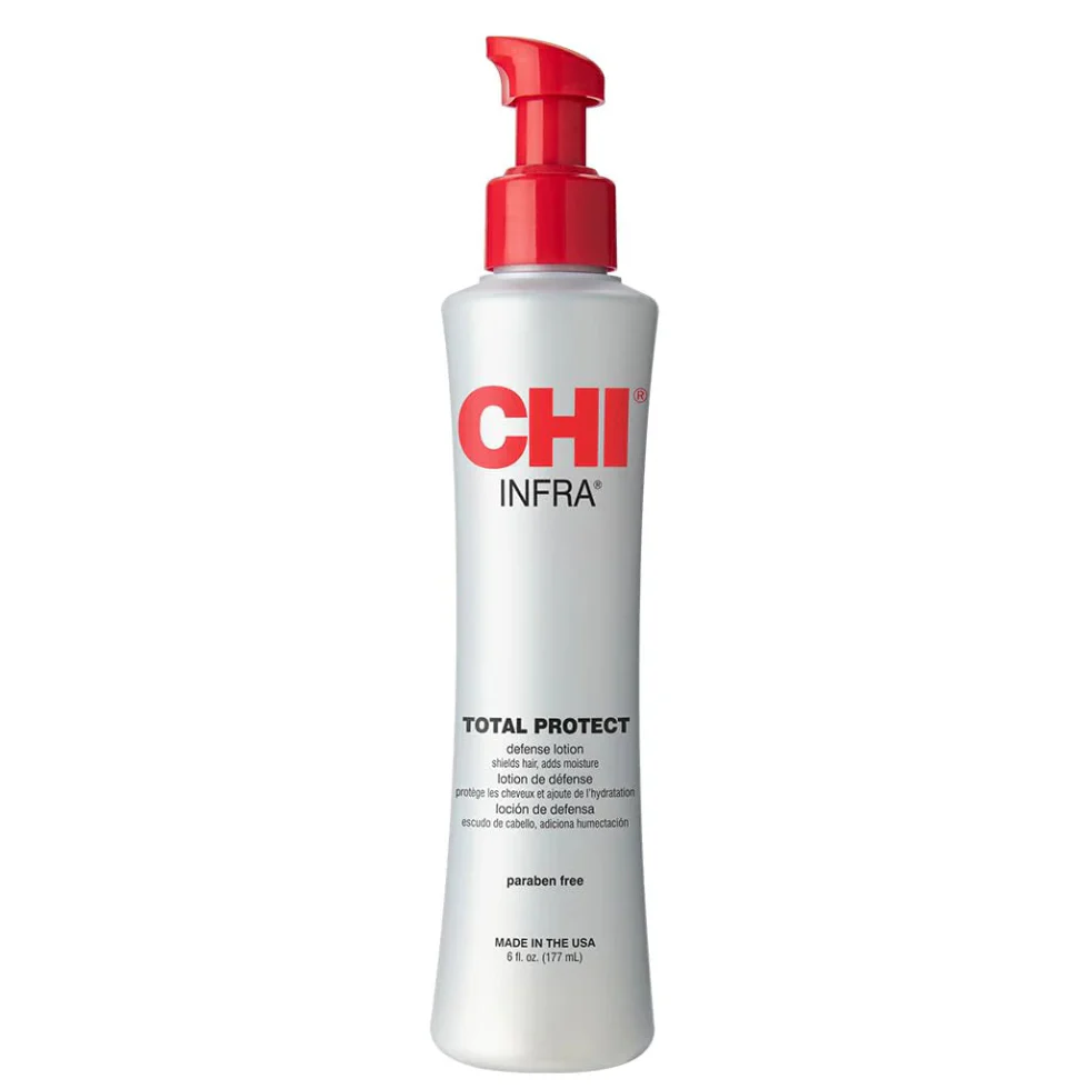 CHI Infra Total Protect 177ml | Heat Protection, Frizz Control & Hair Repair Lotion