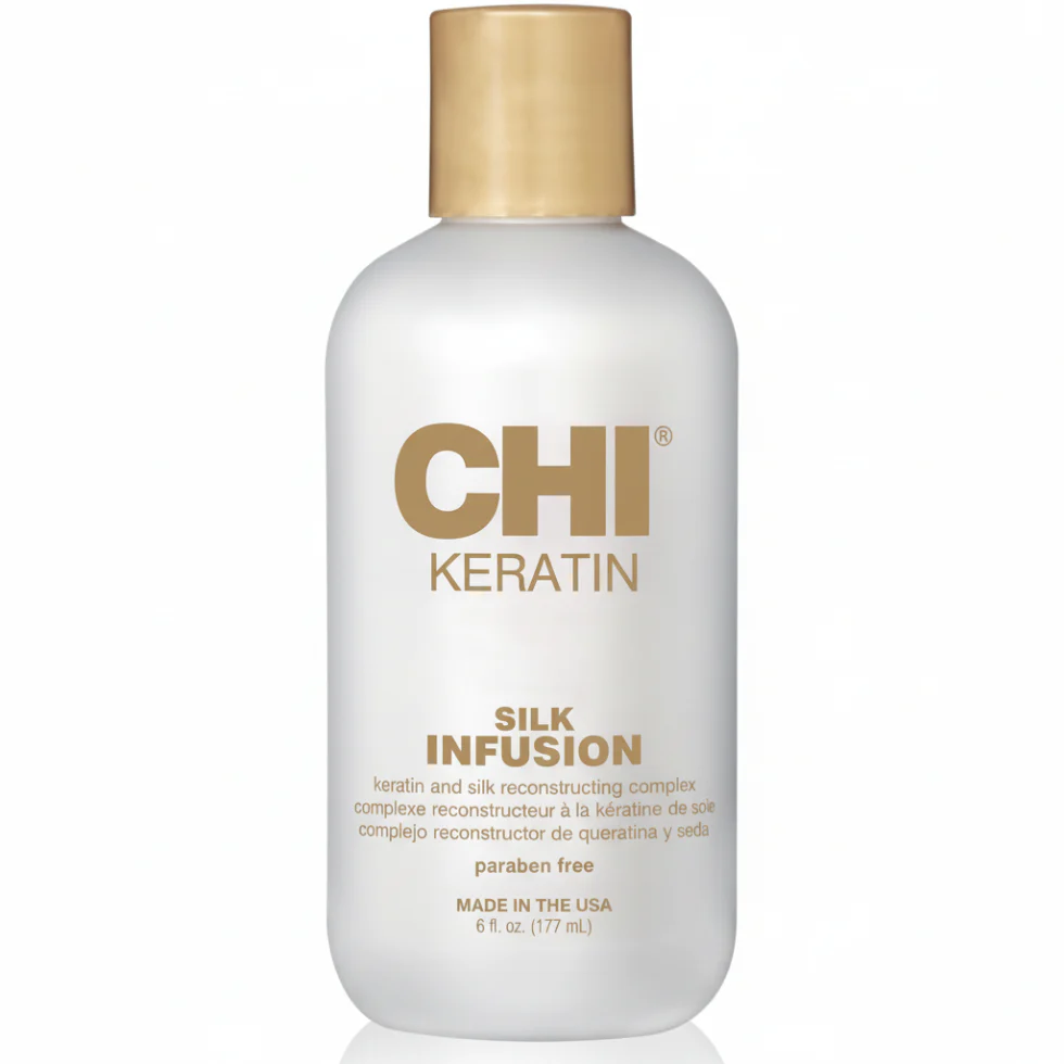 CHI Keratin Silk Infusion 6oz | Hydrating Leave-In Damaged Hair Repair Care
