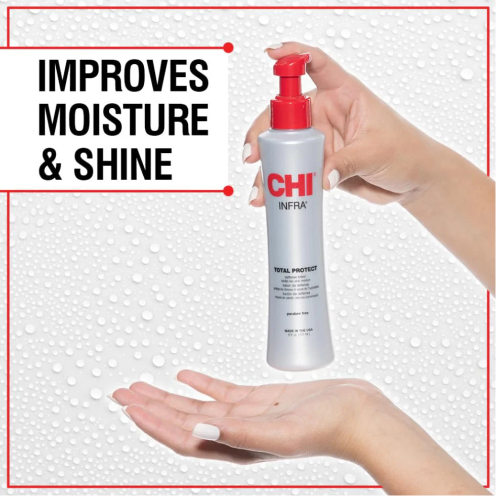 CHI Total Protect 6oz | Heat Protection Moisture Hair Treatment Care - Image 3