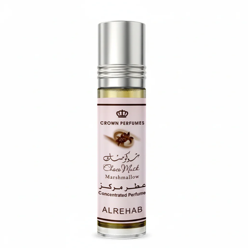 Choco Musk Perfume Oil by Al-Rehab 6ml | Sweet Vanilla Chocolate Scent - Image 2