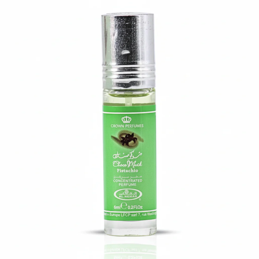 Choco Musk Pistachio Perfume Oil by Al-Rehab 6ml | Sweet Nutty Vanilla Scent - Image 2