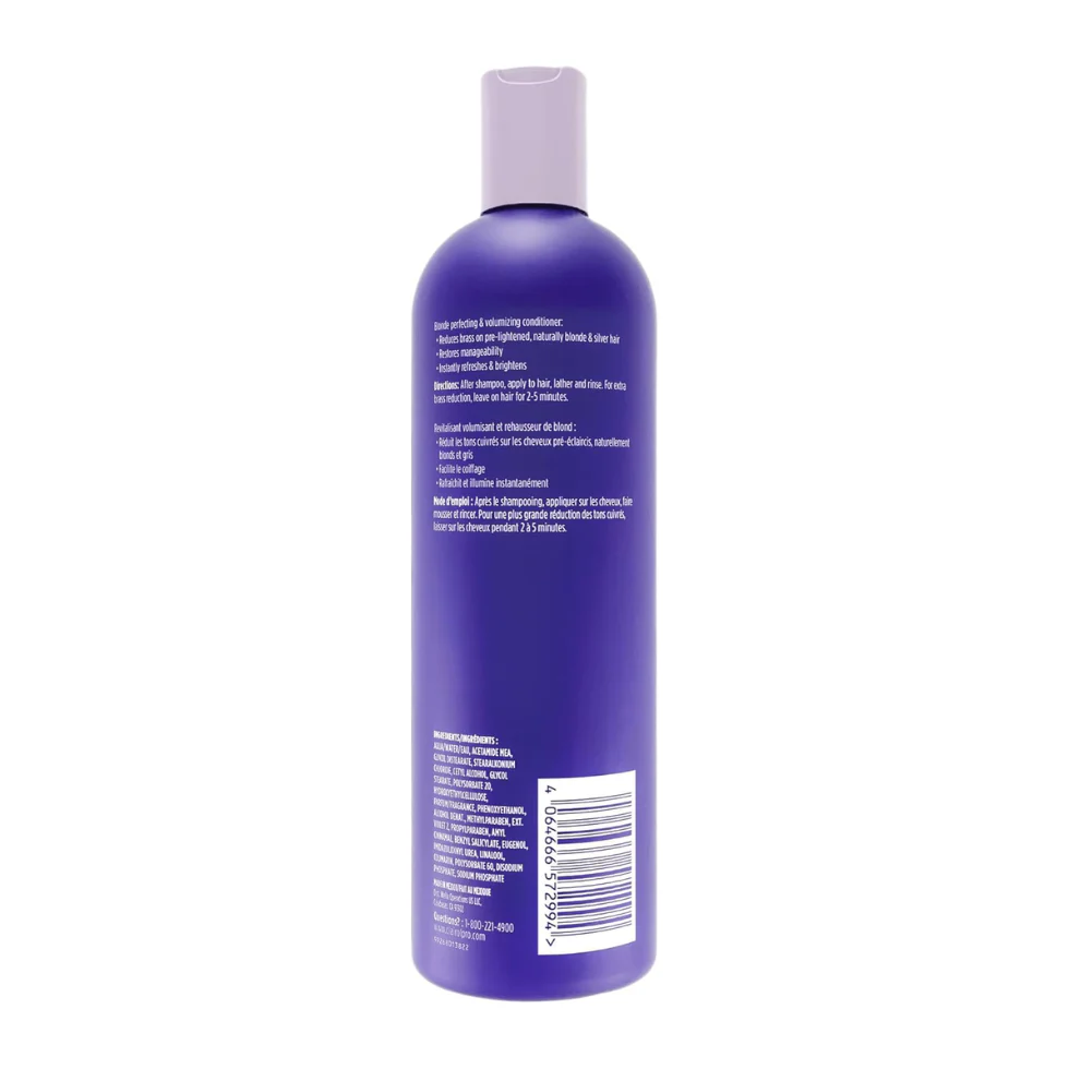 Clairol Shimmer Lights Conditioner 473ml | Tone &amp; Brighten Blonde Hair - Image 2