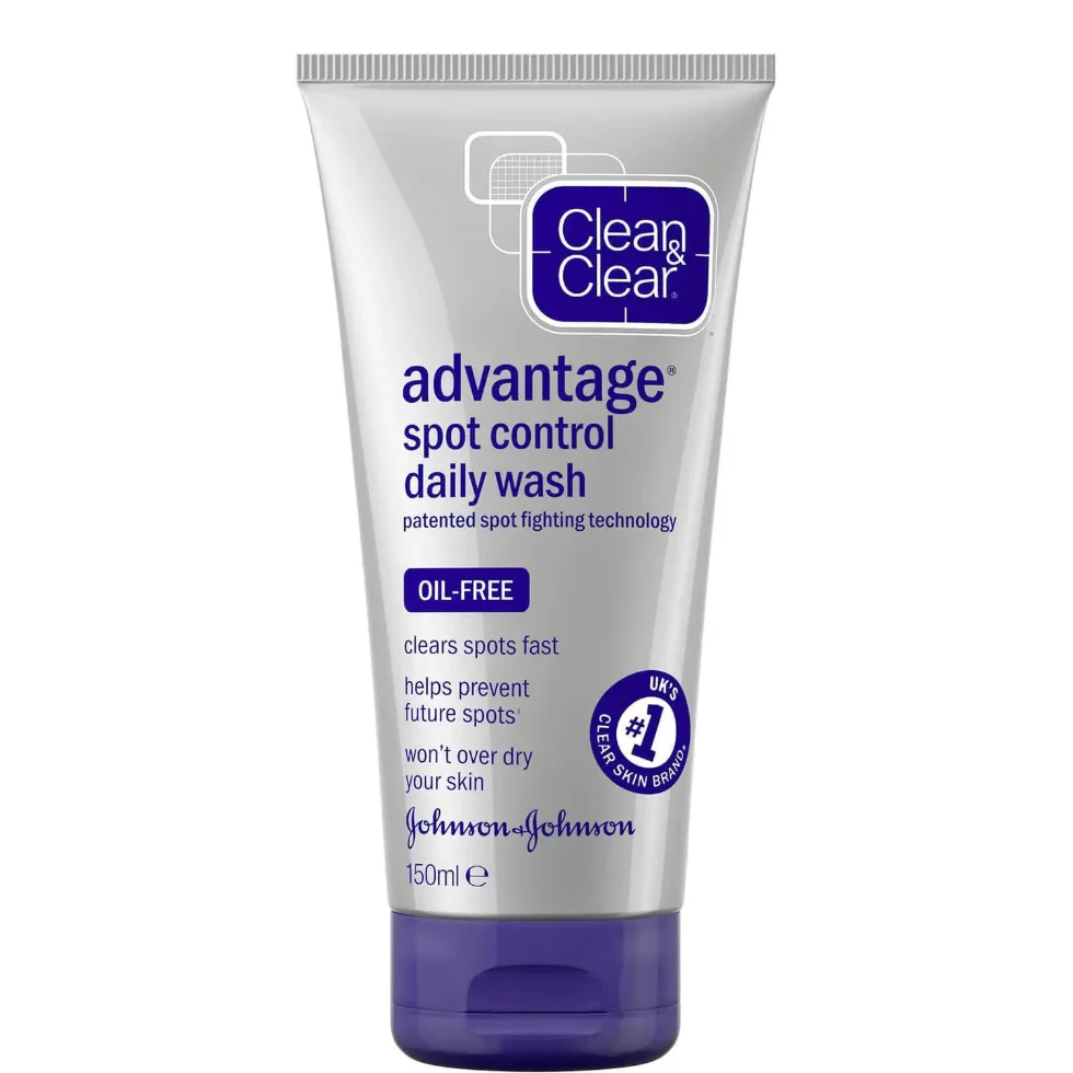 Clean & Clear Advantage Spot Control Daily Wash 150ml | Acne Cleanser