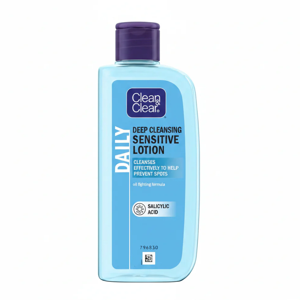 Clean & Clear Deep Cleansing Lotion | Sensitive Skin & Spot Control