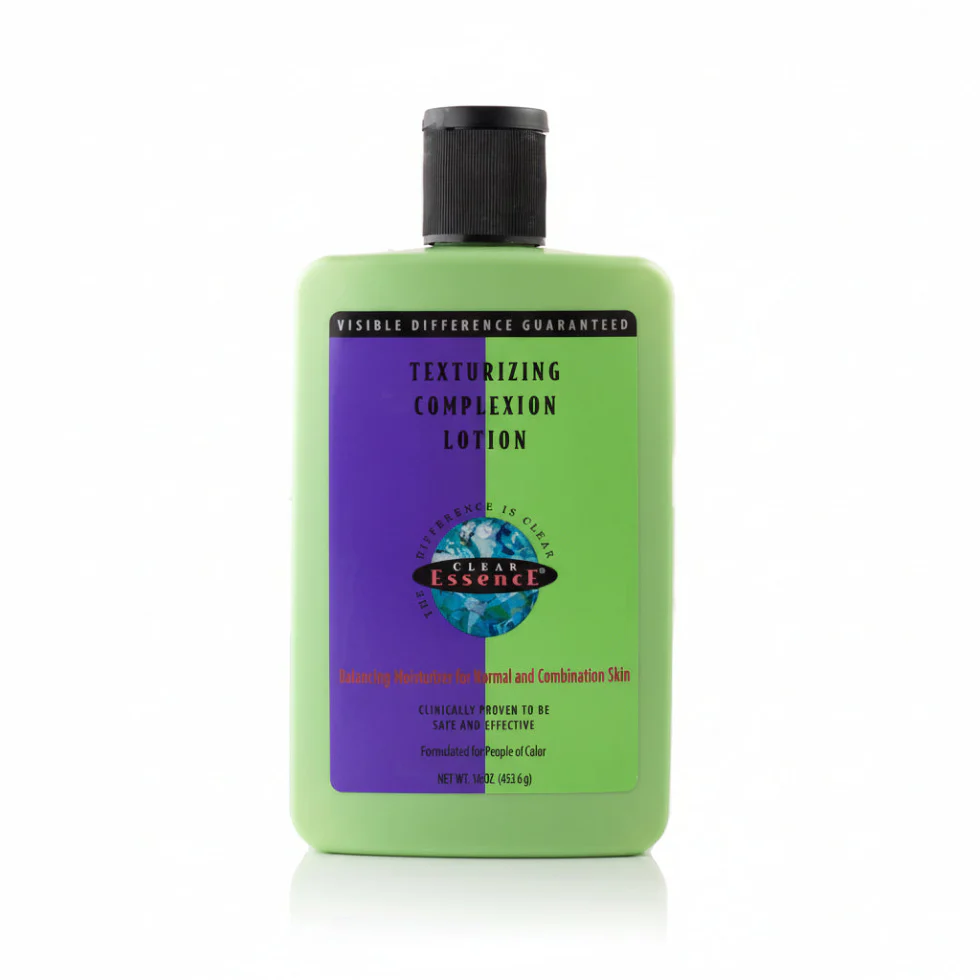Clear Essence Texturizing Complexion Lotion 16oz | Smooth & Even Skin Tone