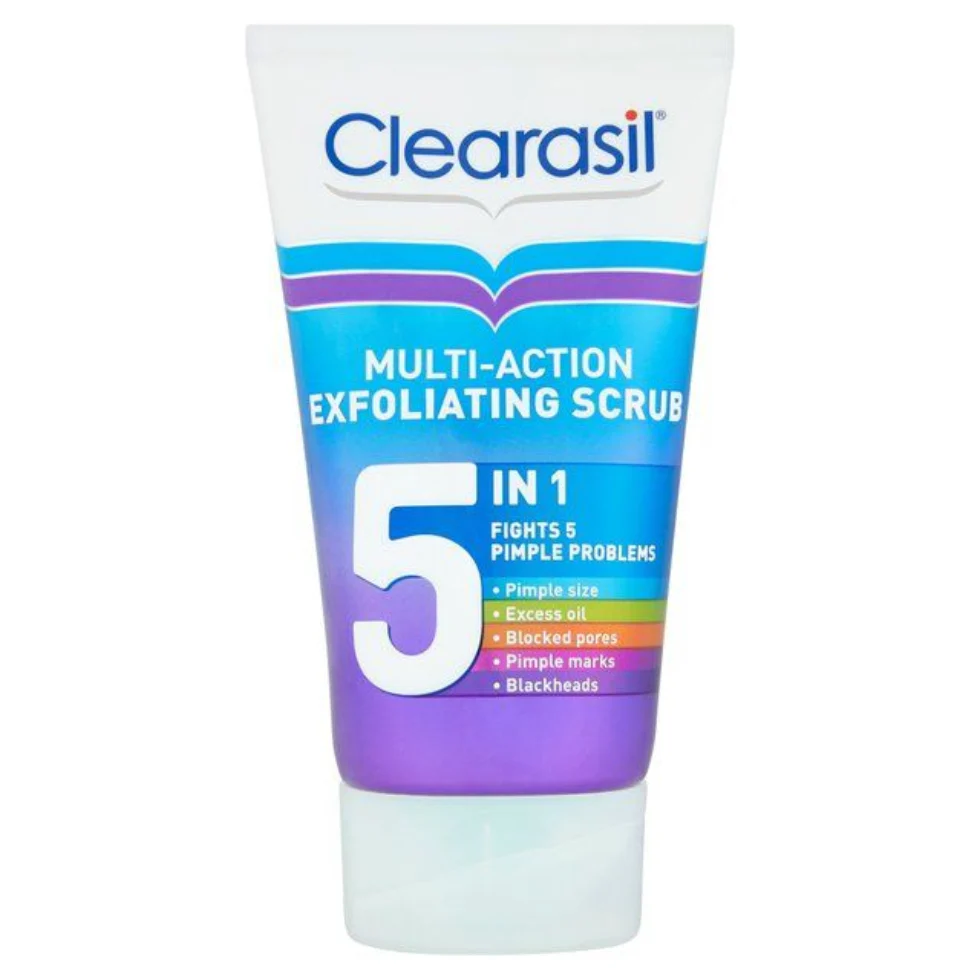 Clearasil Multi-Action Exfoliating Scrub 150ml | Deep Clean & Smooth Skin