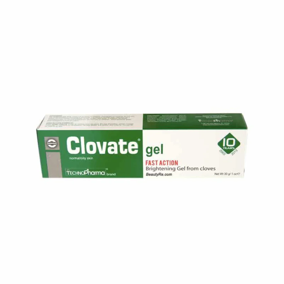Clovate Brightening Gel Fast Action 30g | Clove Extract Dark Spot Corrector