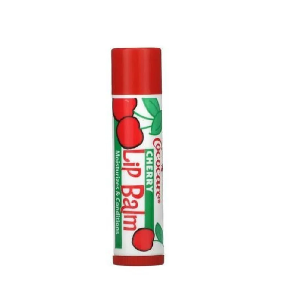 Cococare Cherry Lip Balm 4.2g | Hydrating Softening Lip Care