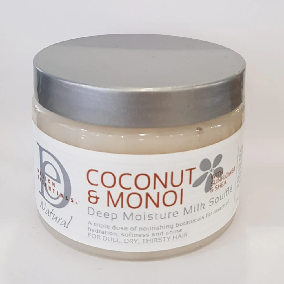 Coconut & Monoi Deep Moisture Milk Soufflé 340g | Hydrate & Soften Curls