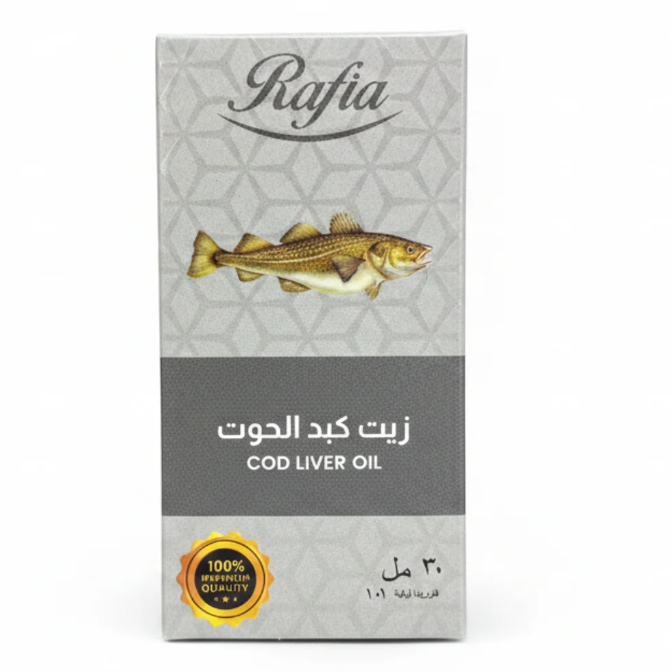 Rafia Cod Liver Oil 30ml | Omega-3, Vitamin A & D Wellness Support