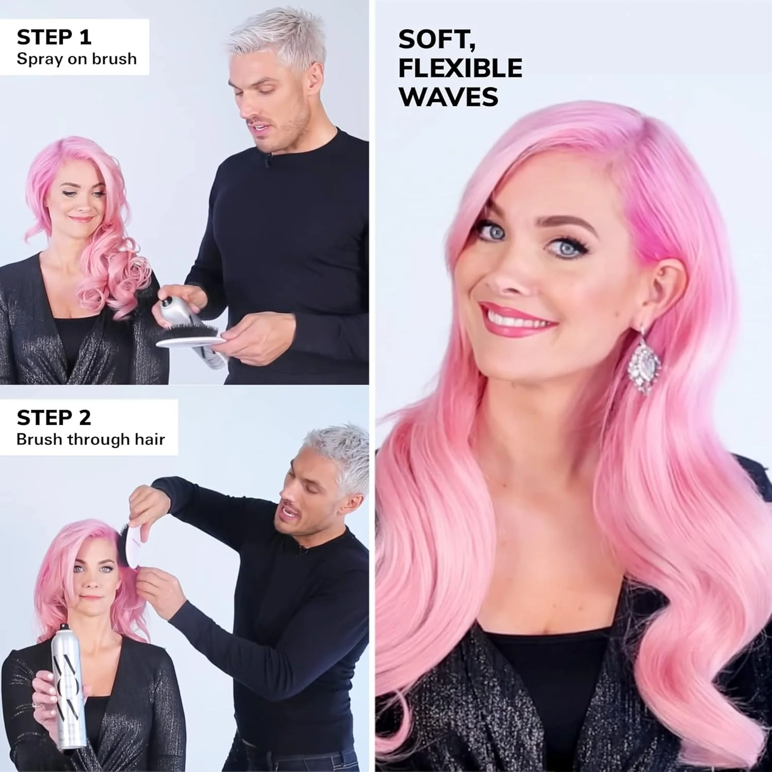 COLOR WOW Cult Favorite Hairspray 295ml – Firm, Flexible Hold with UV & Heat Protection - Image 2