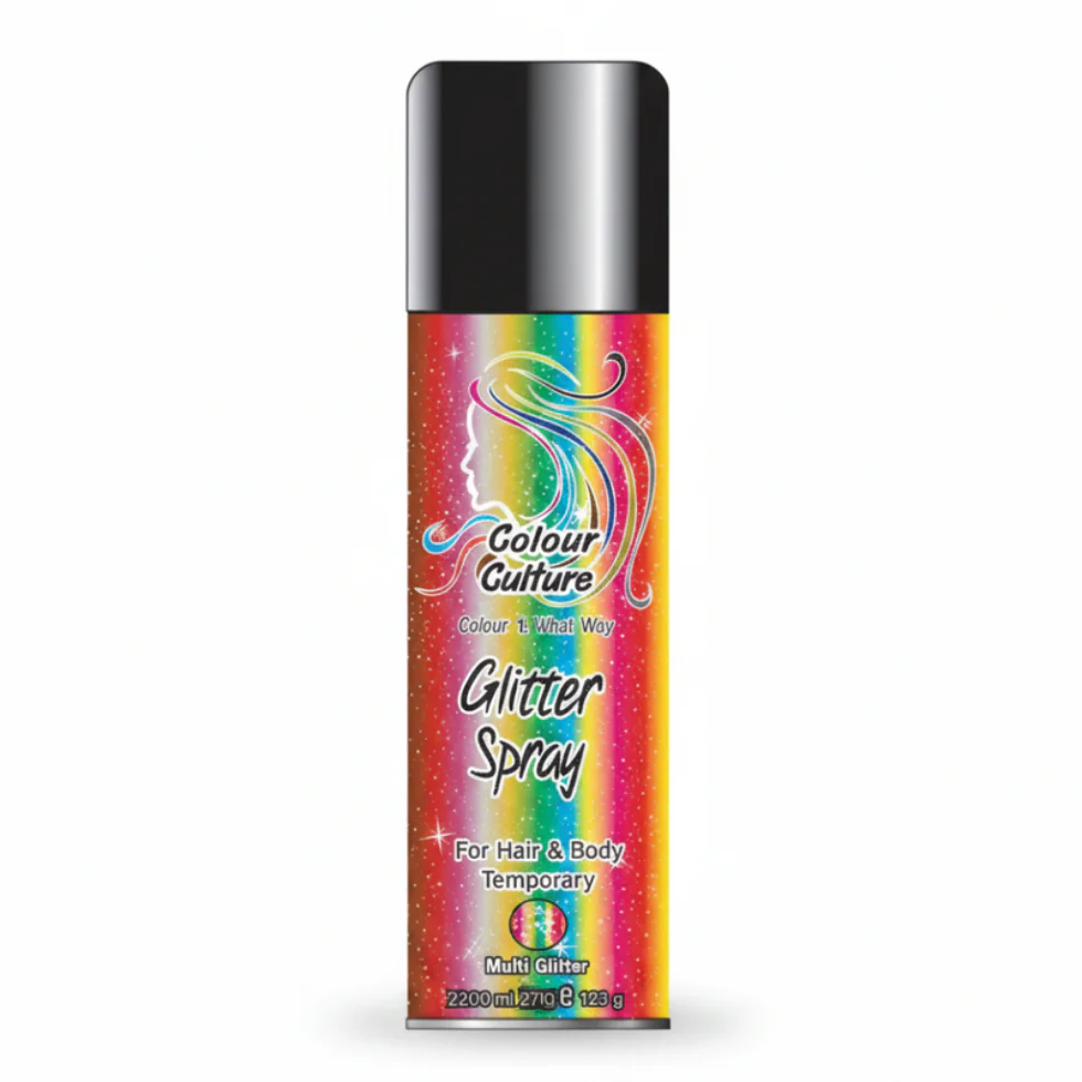 Colour Culture Hair Colour Spray 125ml | Temporary Bold Hair Spray - Image 4
