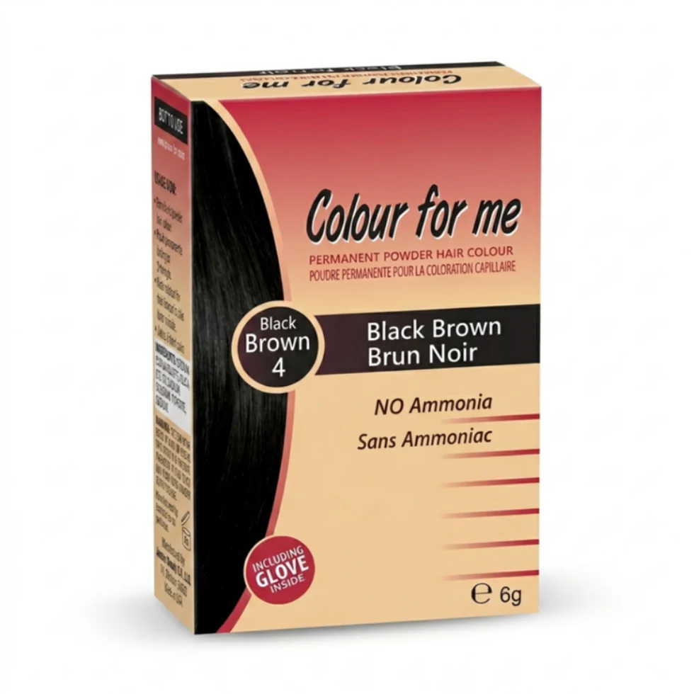 Colour For Me Powder Dye | Long-Lasting Hair Colour Dye for Grey Coverage - Image 4