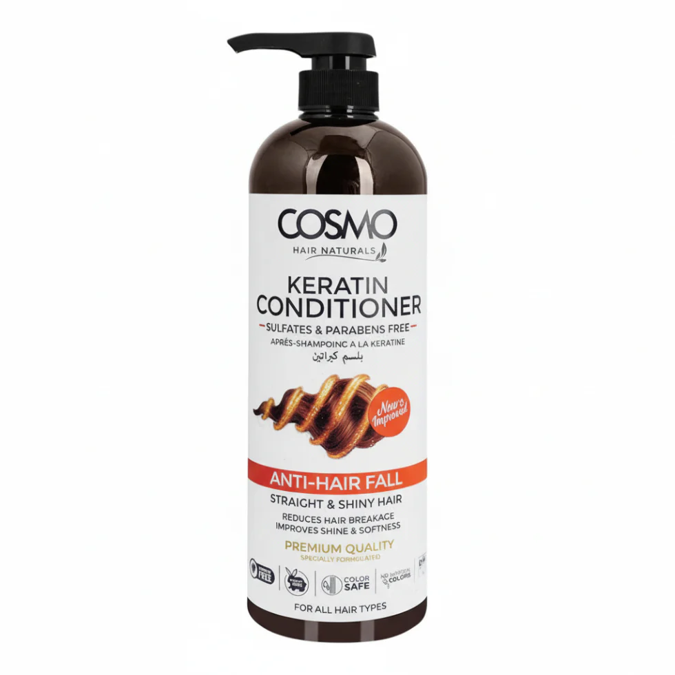 COSMO Anti Hair Fall Keratin Conditioner 1000ml | Strengthening & Growth Care