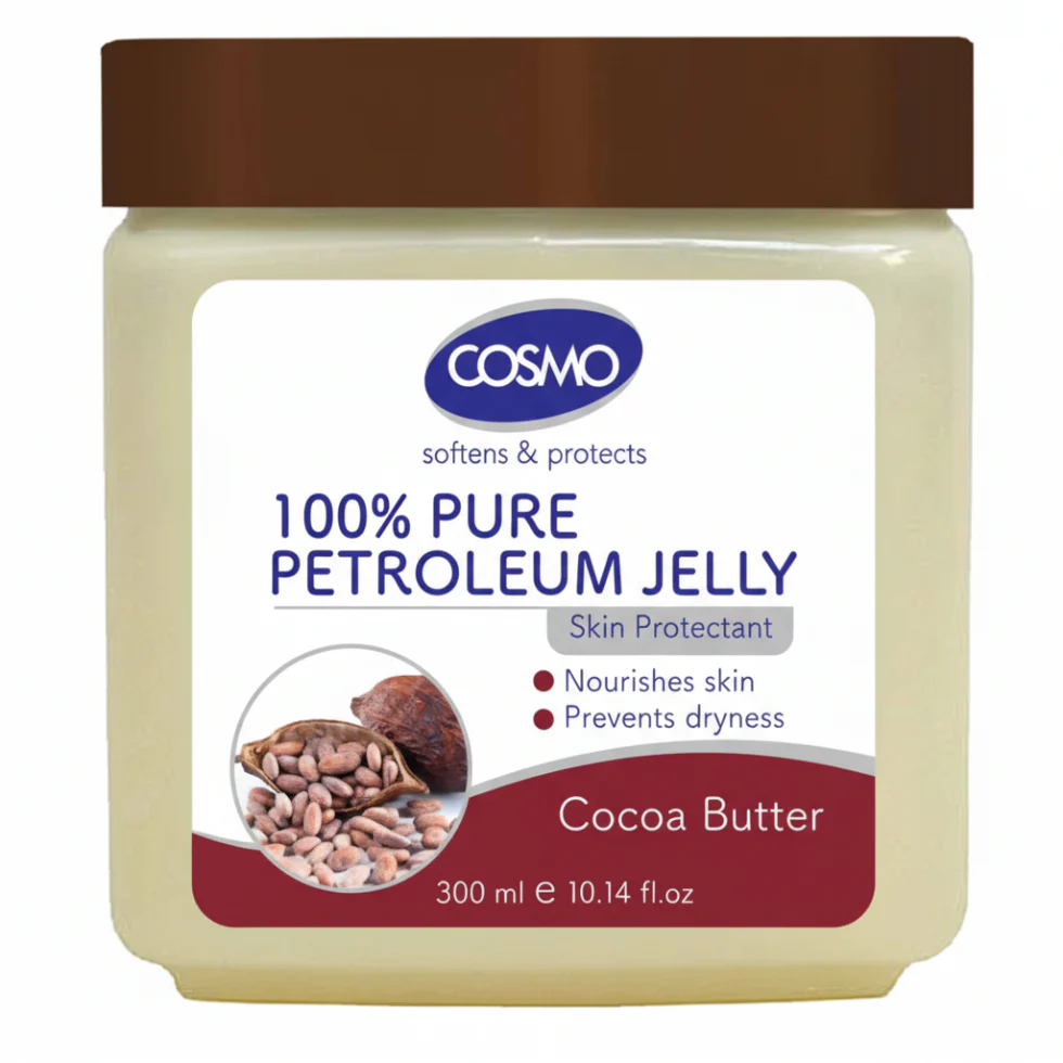 COSMO Cocoa Butter Petroleum Jelly 300ml | Deep Moisture & Skin Protection