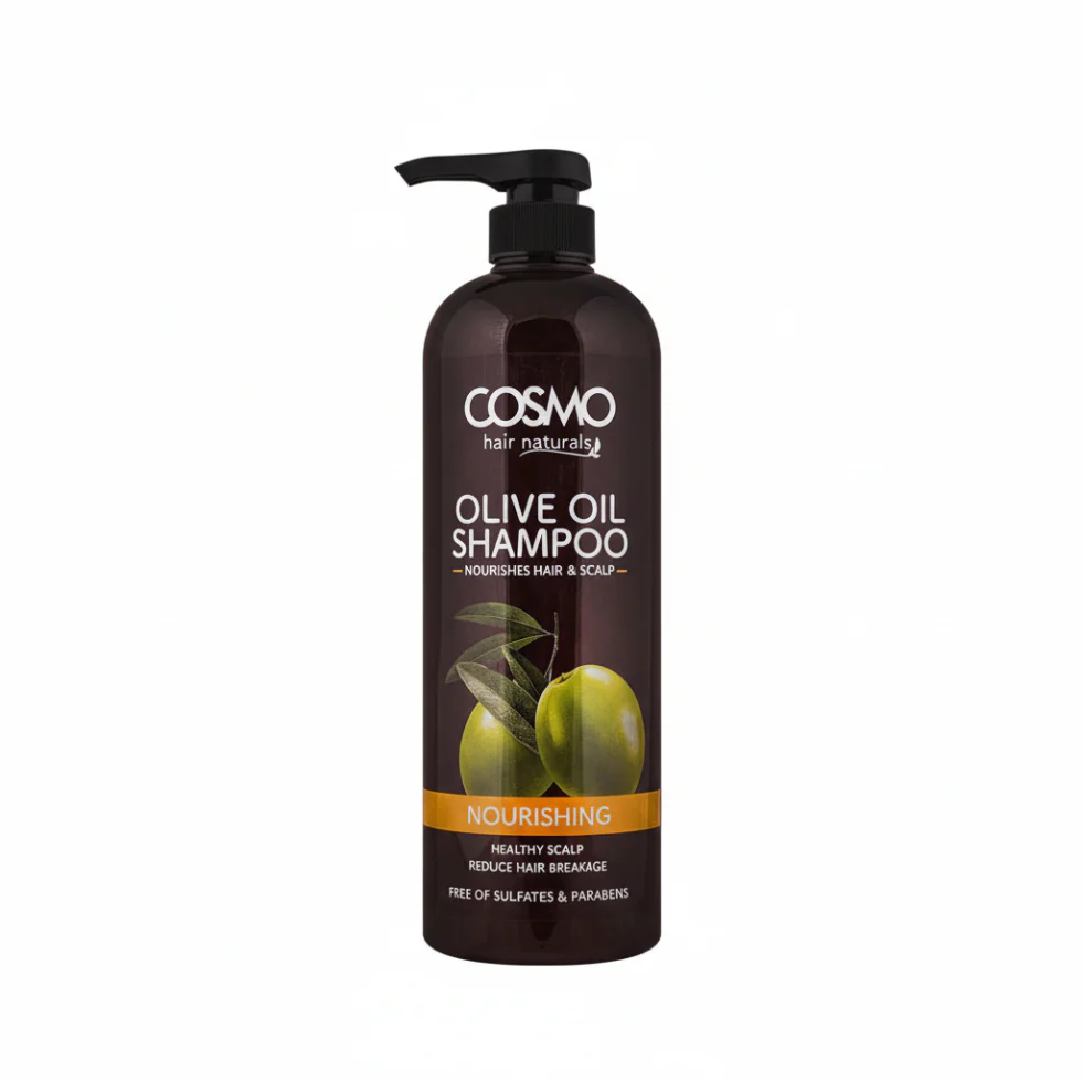 Cosmo Hair Naturals Olive Oil Shampoo 1000ml | Reduce Breakage & Strengthen Hair