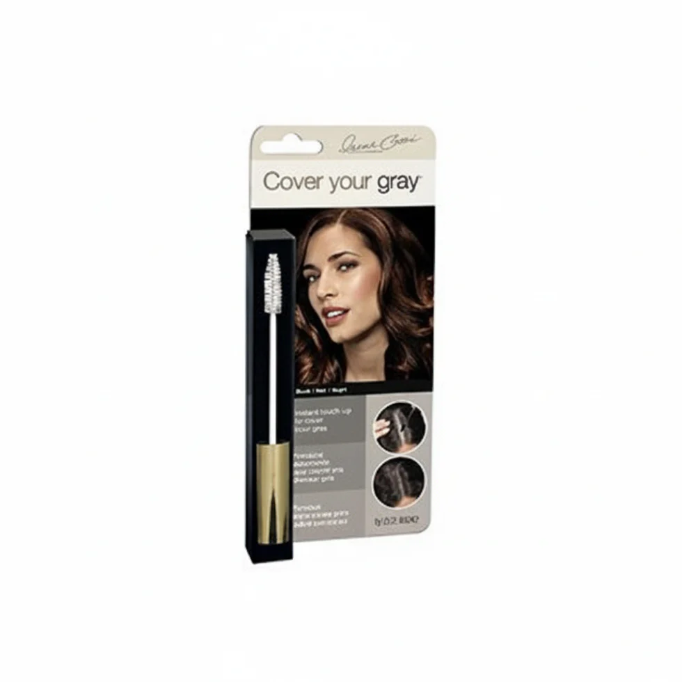Cover Your Gray Hair Mascara | Instant Root & Grey Touch-Up Brush