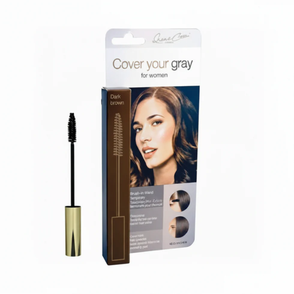 Cover Your Gray Hair Mascara | Instant Root & Grey Touch-Up Brush - Image 2