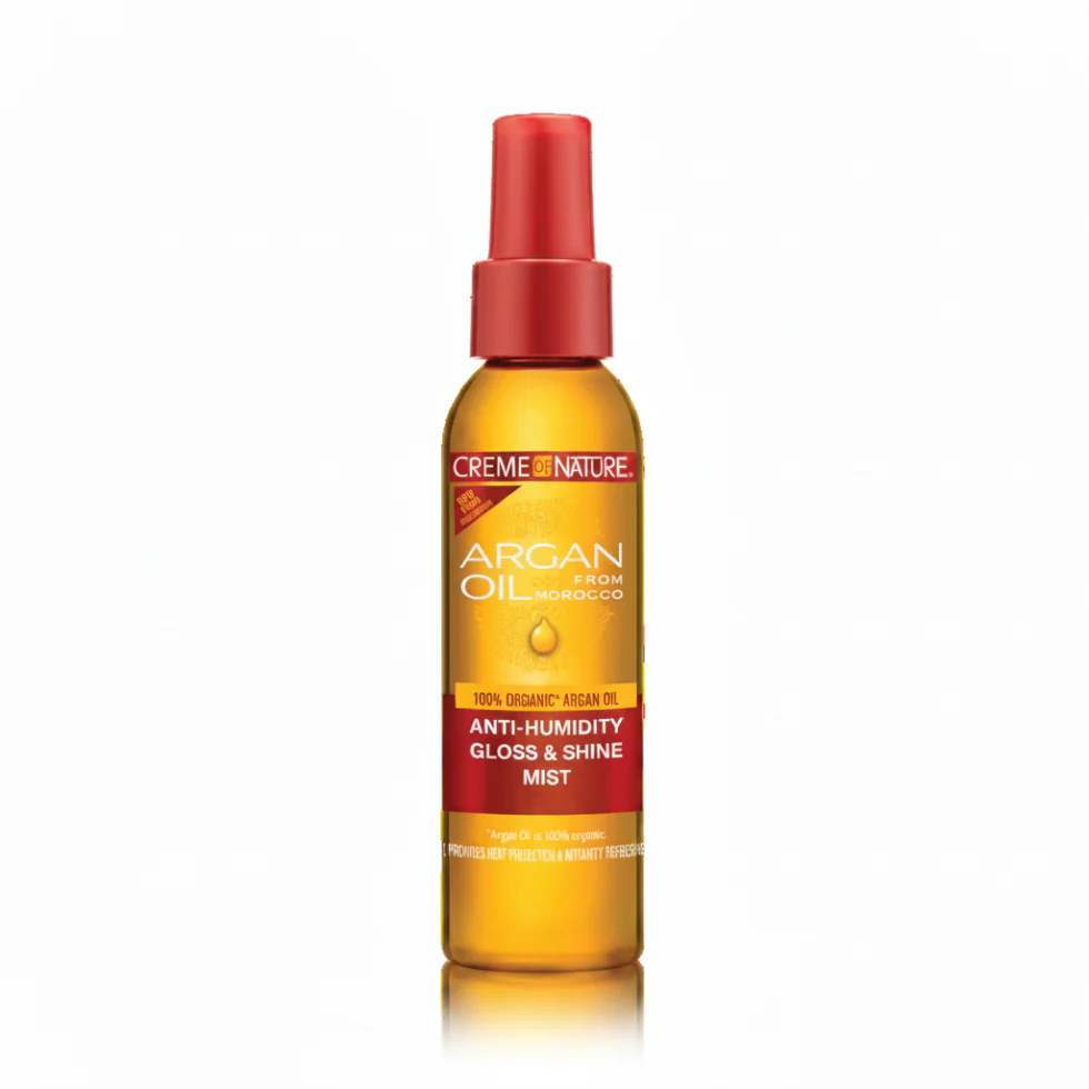 Creme Of Nature Argan Oil Gloss & Shine Mist 118ml | Anti-Humidity Frizz Control