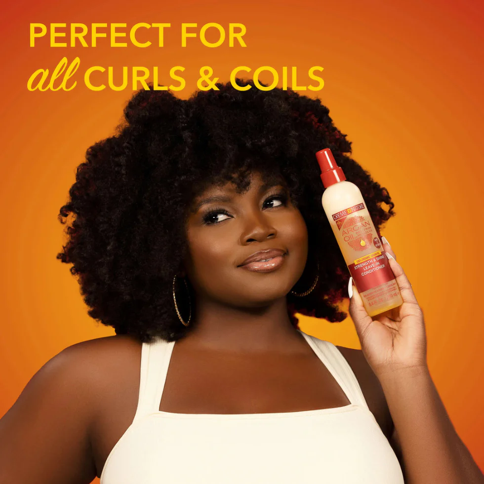 Creme Of Nature Argan Oil Gloss & Shine Mist 118ml | Anti-Humidity Frizz Control - Image 3