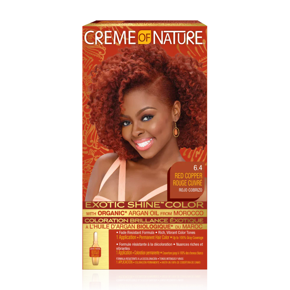 Creme of Nature Exotic Shine Color with Argan Oil | Vibrant Nourished Hair - Image 4